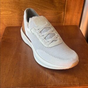 Johnston & Murphy White and Tan Sneakers